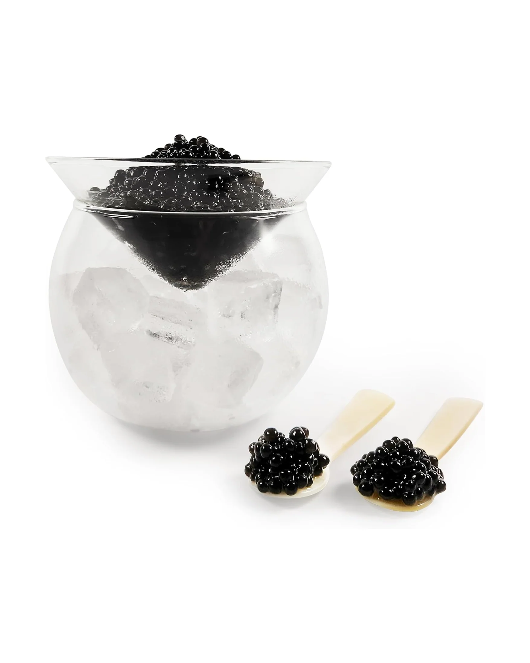 Caviar Set With Shell Spoons