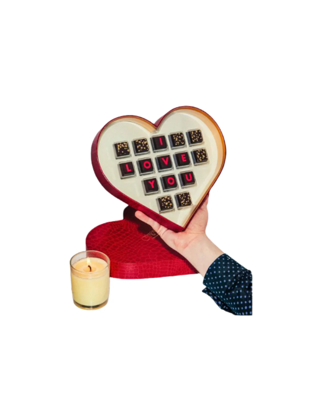 I Love You Chocolates Heart Box