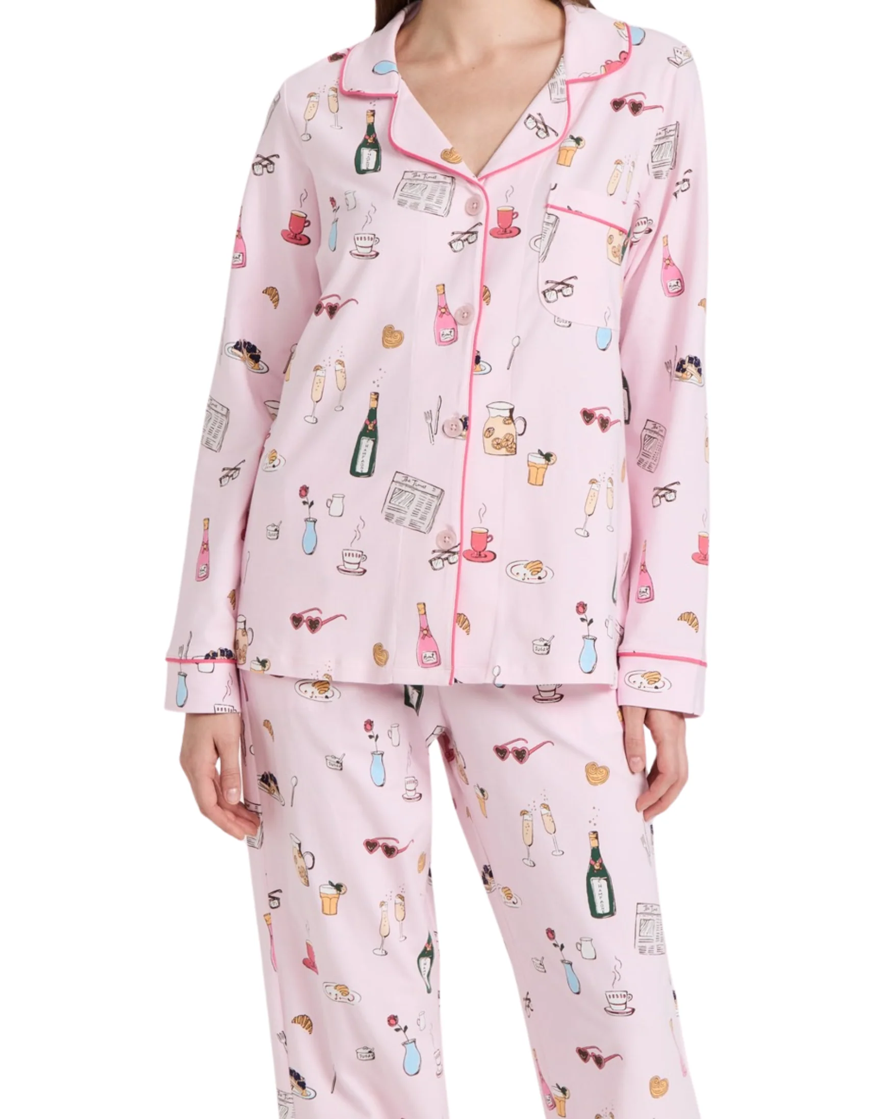 Let's Do Brunch Pajama Set