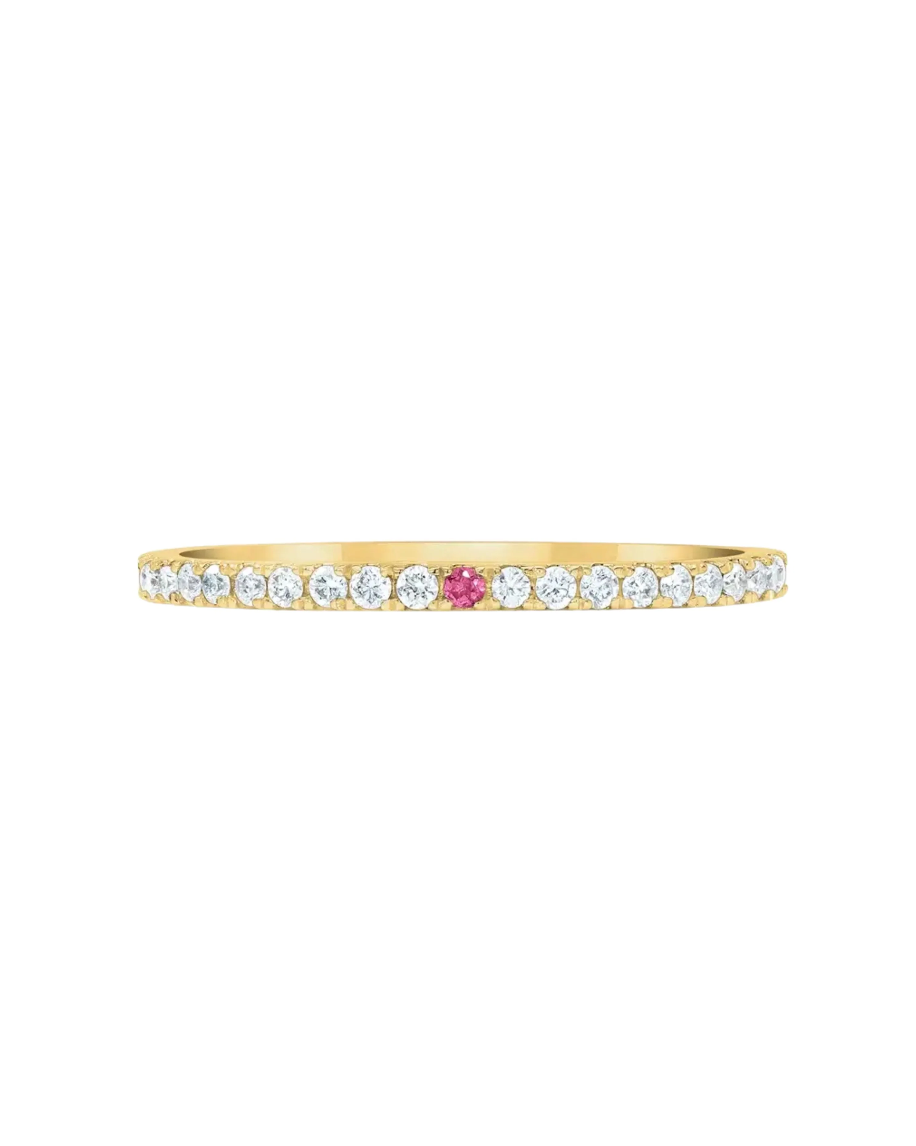 Personalized Perfect Pavé Diamond Ring
