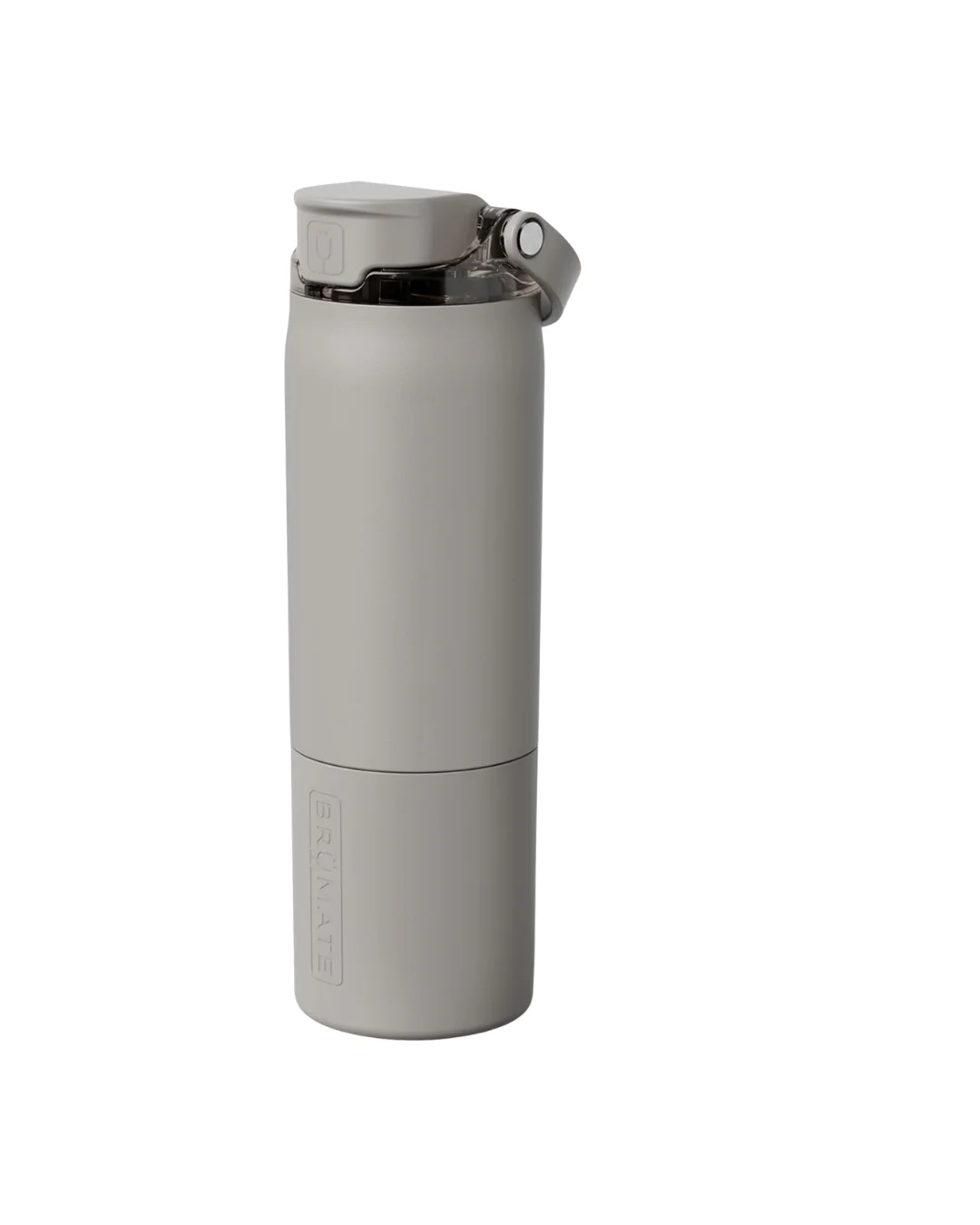 Rise Water Bottle With Covered Silicone Straw