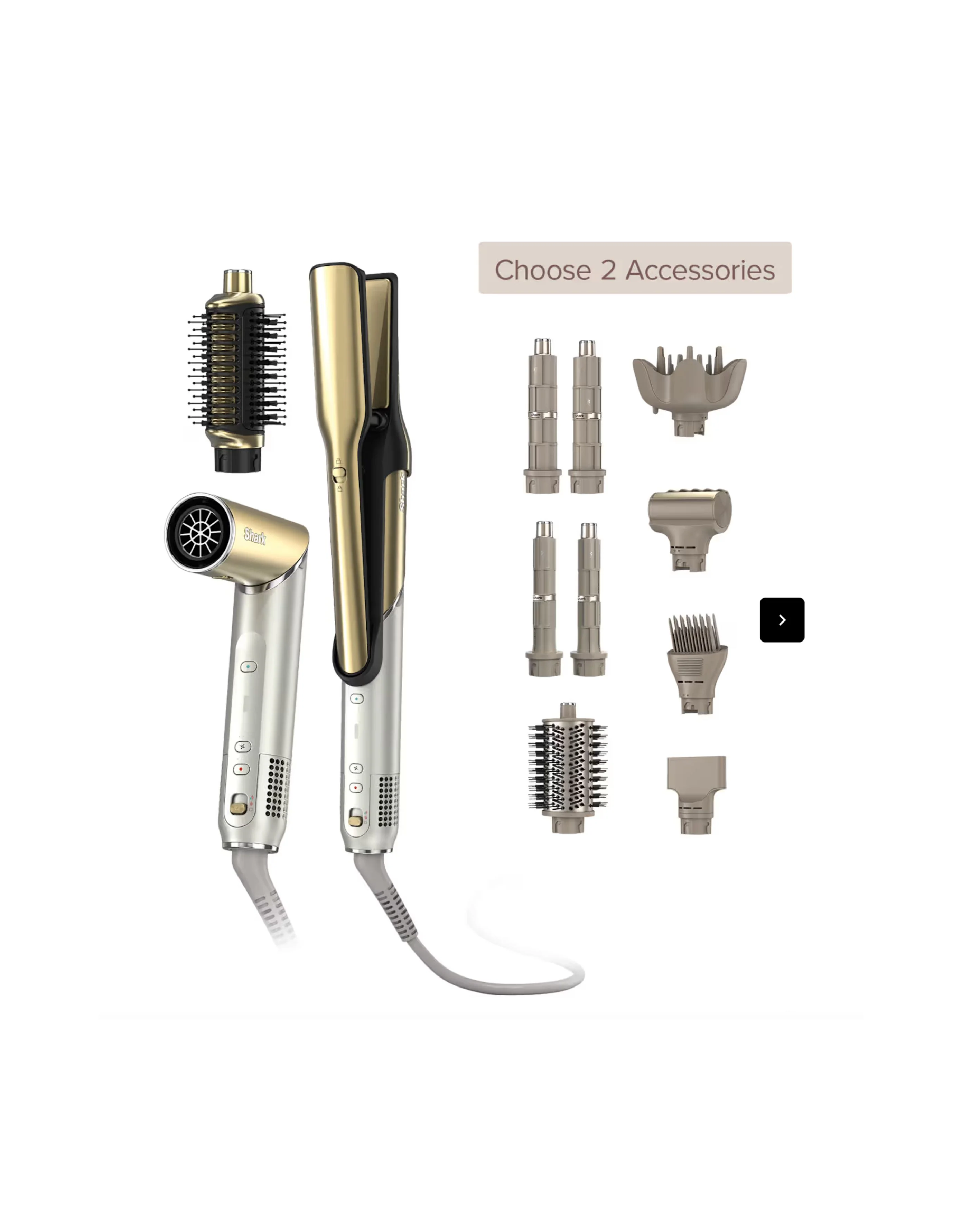 Shark Glam™ Hot Tool Air Styling & Drying System