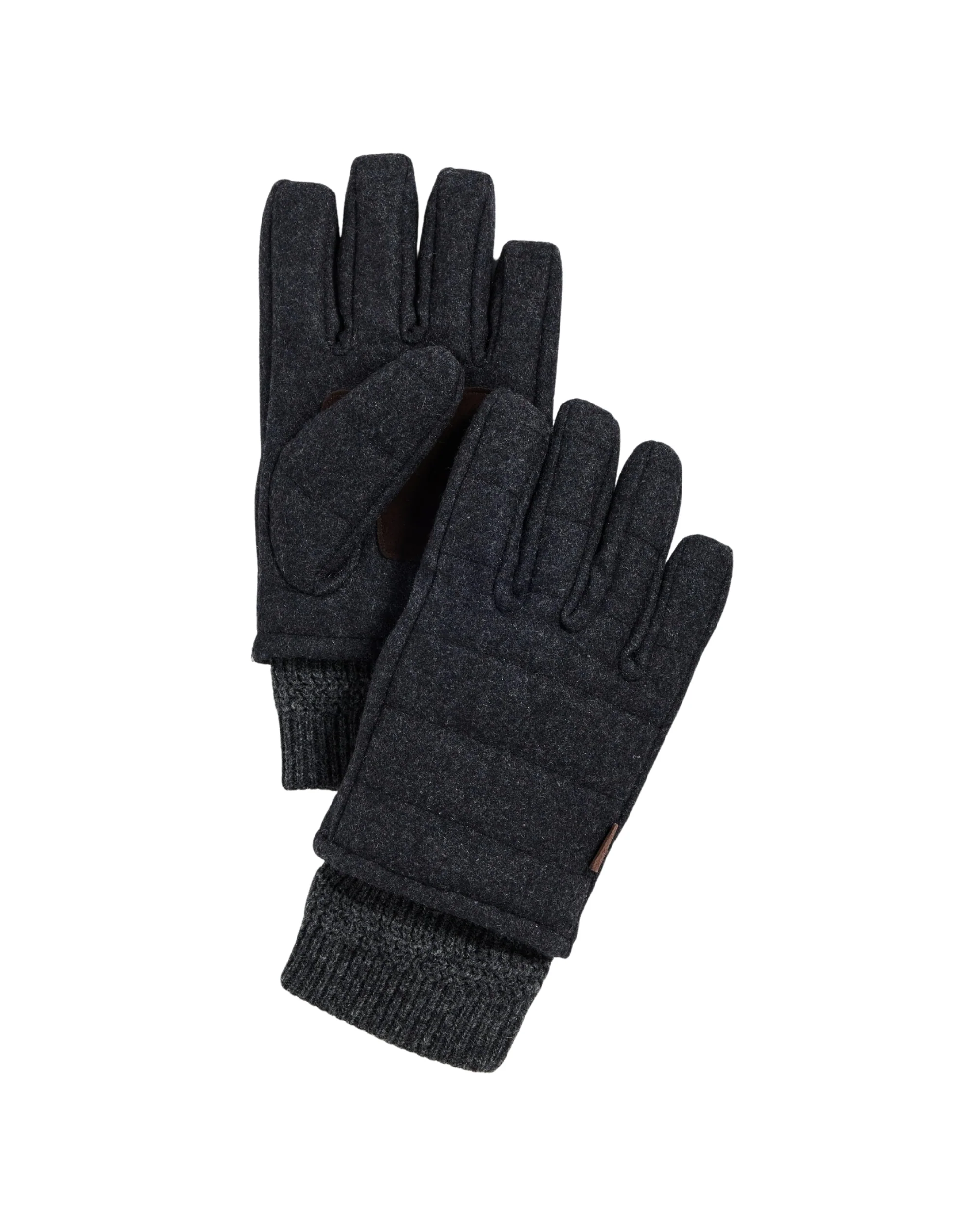 Wool Channel Quilted Gloves